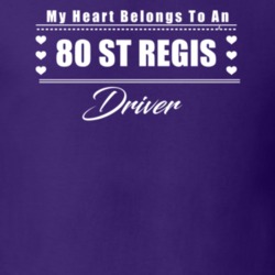 My Heart Belongs To A 1980 St Regis Driver Dark Color T Shirt