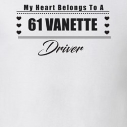 My Heart Belongs To A 1961 Vanette Driver Light Color T Shirt