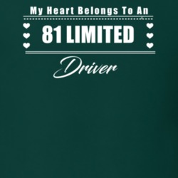 My Heart Belongs To A 1981 Limited Driver Dark Color T Shirt