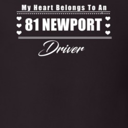 My Heart Belongs To A 1981 Newport Driver Dark Color T Shirt