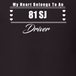 My Heart Belongs To A 1981 Sj Driver Dark Color T Shirt