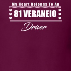 My Heart Belongs To A 1981 Veraneio Driver Dark Color T Shirt