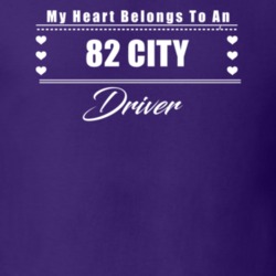 My Heart Belongs To A 1982 City Driver Dark Color T Shirt