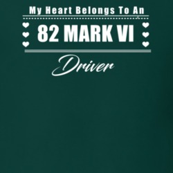 My Heart Belongs To A 1982 Mark Vi Driver Dark Color T Shirt