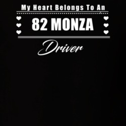 My Heart Belongs To A 1982 Monza Driver Dark Color T Shirt
