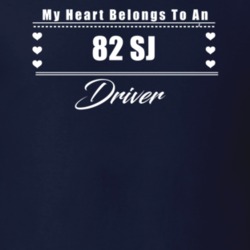 My Heart Belongs To A 1982 Sj Driver Dark Color T Shirt
