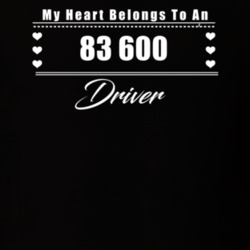 My Heart Belongs To A 1983 600 Driver Dark Color T Shirt
