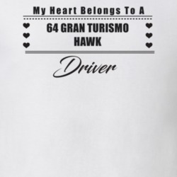 My Heart Belongs To A 1964 Gran Turismo Hawk Driver Light Color T Shir