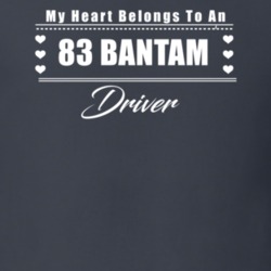 My Heart Belongs To A 1983 Bantam Driver Dark Color T Shirt