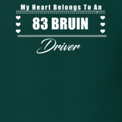 My Heart Belongs To A 1983 Bruin Driver Dark Color T Shirt
