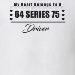 My Heart Belongs To A 1964 Series 75 Driver Light Color T Shirt