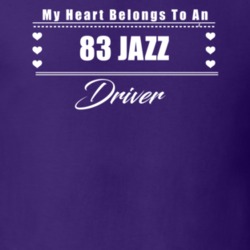 My Heart Belongs To A 1983 Jazz Driver Dark Color T Shirt