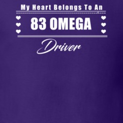 My Heart Belongs To A 1983 Omega Driver Dark Color T Shirt