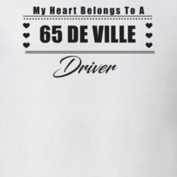 My Heart Belongs To A 1965 De Ville Driver Light Color T Shirt