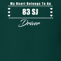 My Heart Belongs To A 1983 Sj Driver Dark Color T Shirt