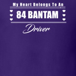 My Heart Belongs To A 1984 Bantam Driver Dark Color T Shirt