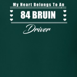 My Heart Belongs To A 1984 Bruin Driver Dark Color T Shirt