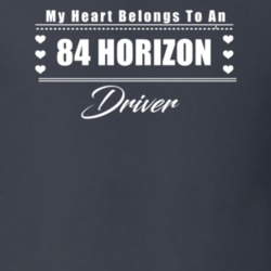 My Heart Belongs To A 1984 Horizon Driver Dark Color T Shirt