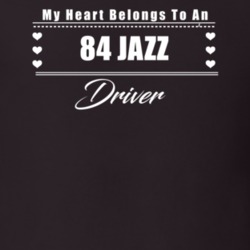 My Heart Belongs To A 1984 Jazz Driver Dark Color T Shirt