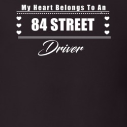 My Heart Belongs To A 1984 Street Driver Dark Color T Shirt