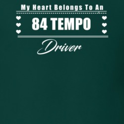My Heart Belongs To A 1984 Tempo Driver Dark Color T Shirt