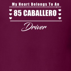 My Heart Belongs To A 1985 Caballero Driver Dark Color T Shirt