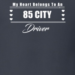 My Heart Belongs To A 1985 City Driver Dark Color T Shirt