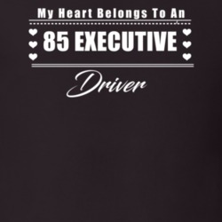 My Heart Belongs To A 1985 Executive Driver Dark Color T Shirt