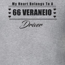 My Heart Belongs To A 1966 Veraneio Driver Light Color T Shirt