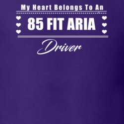 My Heart Belongs To A 1985 Fit Aria Driver Dark Color T Shirt