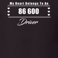 My Heart Belongs To A 1986 600 Driver Dark Color T Shirt