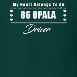 My Heart Belongs To A 1986 Opala Driver Dark Color T Shirt
