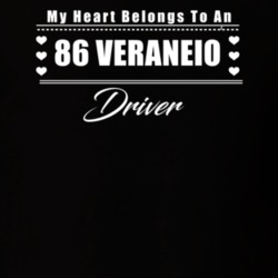 My Heart Belongs To A 1986 Veraneio Driver Dark Color T Shirt