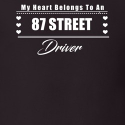 My Heart Belongs To A 1987 Street Driver Dark Color T Shirt