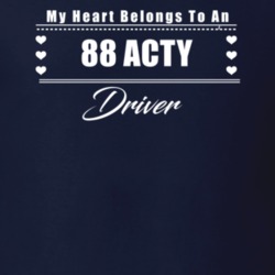 My Heart Belongs To A 1988 Acty Driver Dark Color T Shirt