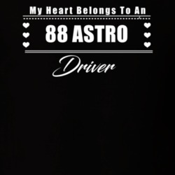 My Heart Belongs To A 1988 Astro Driver Dark Color T Shirt