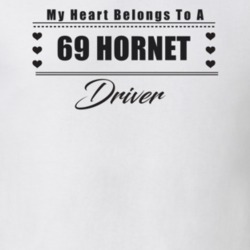My Heart Belongs To A 1969 Hornet Driver Light Color T Shirt
