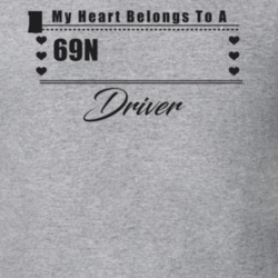 My Heart Belongs To A 1969 Laurentian Driver Light Color T Shirt
