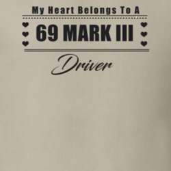 My Heart Belongs To A 1969 Mark Iii Driver Light Color T Shirt