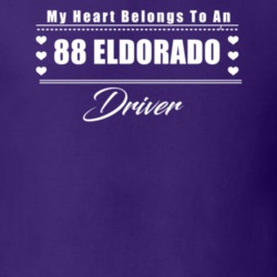 My Heart Belongs To A 1988 Eldorado Driver Dark Color T Shirt