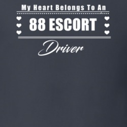 My Heart Belongs To A 1988 Escort Driver Dark Color T Shirt