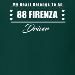 My Heart Belongs To A 1988 Firenza Driver Dark Color T Shirt