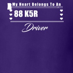 My Heart Belongs To A 1988 K5 Blazer Driver Dark Color T Shirt
