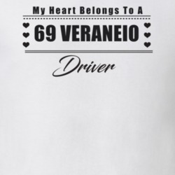 My Heart Belongs To A 1969 Veraneio Driver Light Color T Shirt