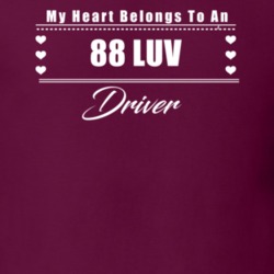 My Heart Belongs To A 1988 Luv Driver Dark Color T Shirt