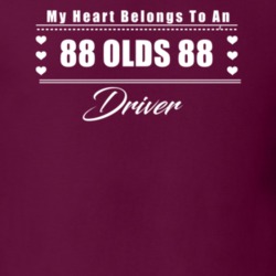 My Heart Belongs To A 1988 Olds 88 Driver Dark Color T Shirt