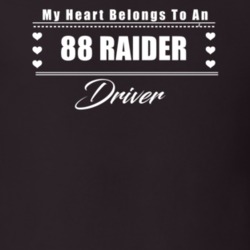 My Heart Belongs To A 1988 Raider Driver Dark Color T Shirt