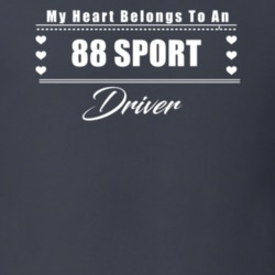 My Heart Belongs To A 1988 Sport Driver Dark Color T Shirt