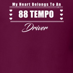 My Heart Belongs To A 1988 Tempo Driver Dark Color T Shirt