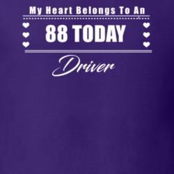 My Heart Belongs To A 1988 Today Driver Dark Color T Shirt
